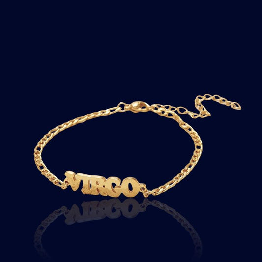 Bracelet Signe Astrologique Vierge - Bijou d'Esprit "Aegis"