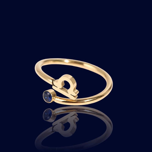 Bague Astro Pierre Balance "Hecate"