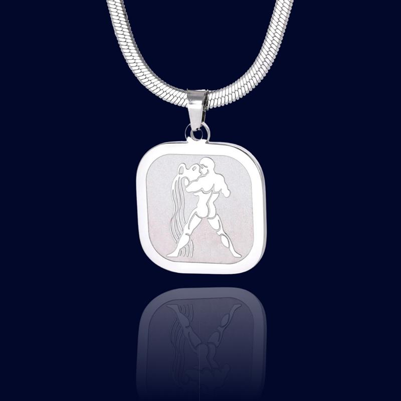 Collier Astrologique Verseau - Talisman "Eurus"