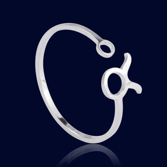 Bague Signe du Zodiaque Personnalisé Taureau "Lyra"