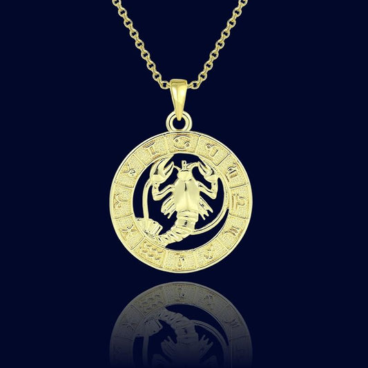 Collier Astro Cancer - Pendentif Cuivre "Aeolus"