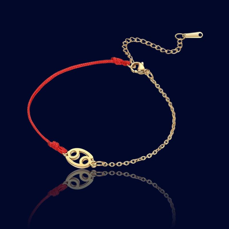 Bracelet Signe Zodiaque Cancer - Bijou Cordon "Nyssa"