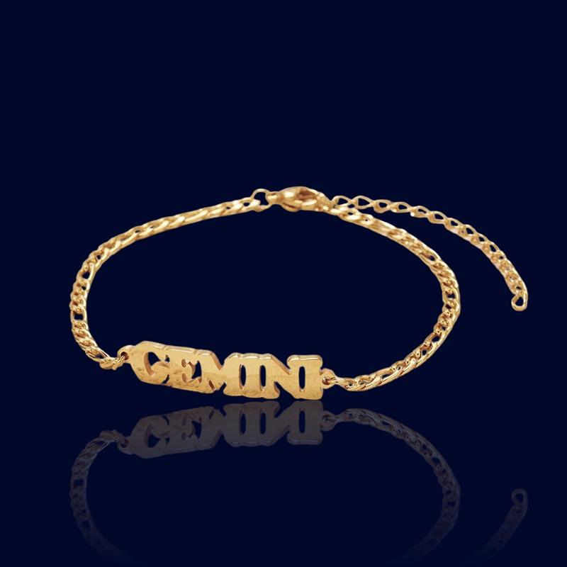 Bracelet Signe Astrologique Gémeaux - Bijou d'Esprit "Aegis"