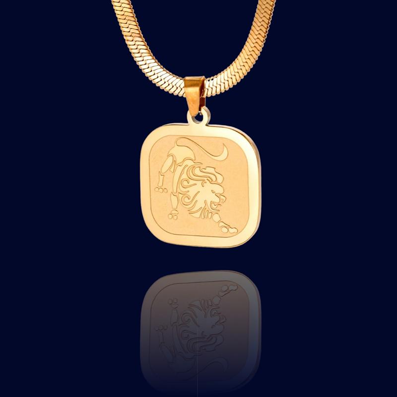 Collier Astrologique Lion - Talisman "Eurus"