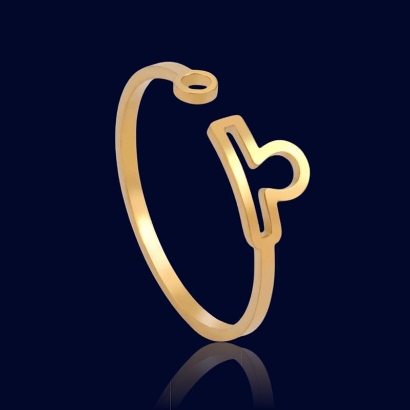 Bague Signe du Zodiaque Personnalisé Balance "Lyra"