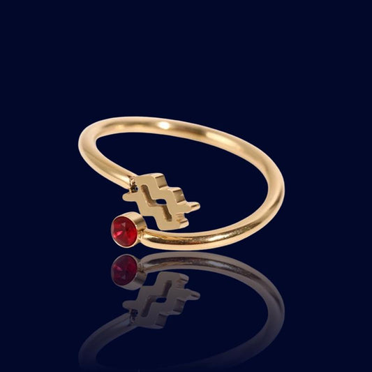 Bague Astro Pierre Verseau "Hecate"