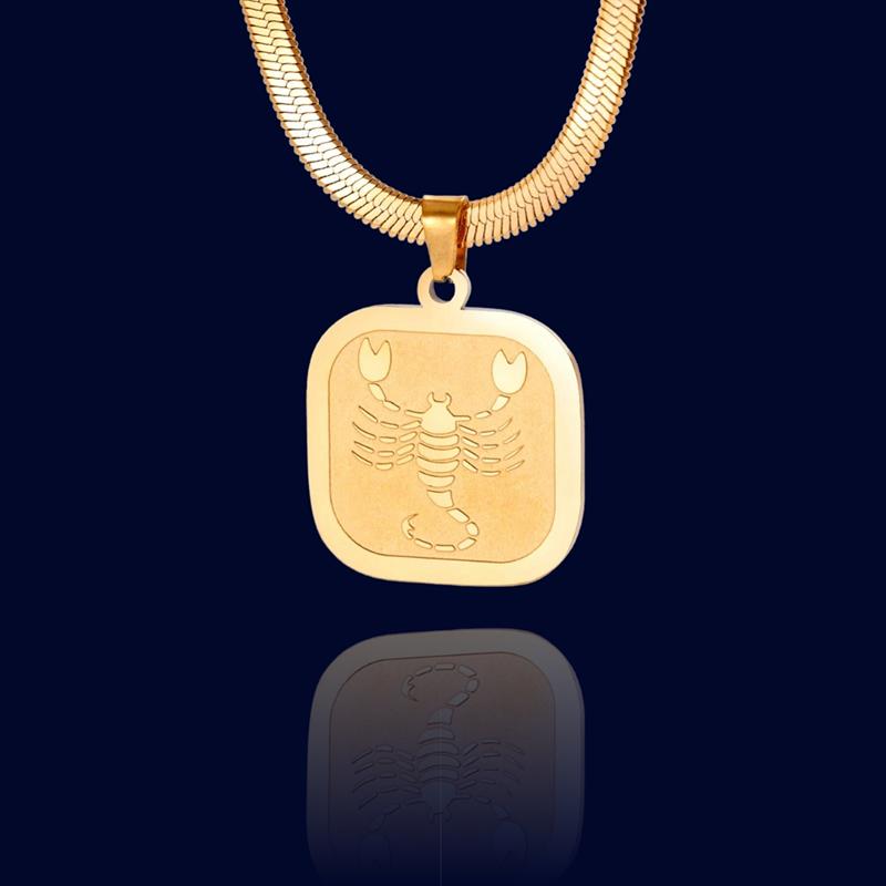 Collier Astrologique Scorpion - Talisman "Eurus"