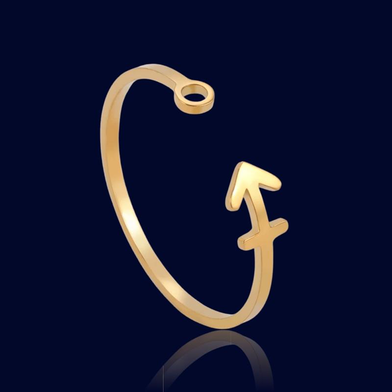 Bague Signe du Zodiaque Personnalisé Sagittaire "Lyra"