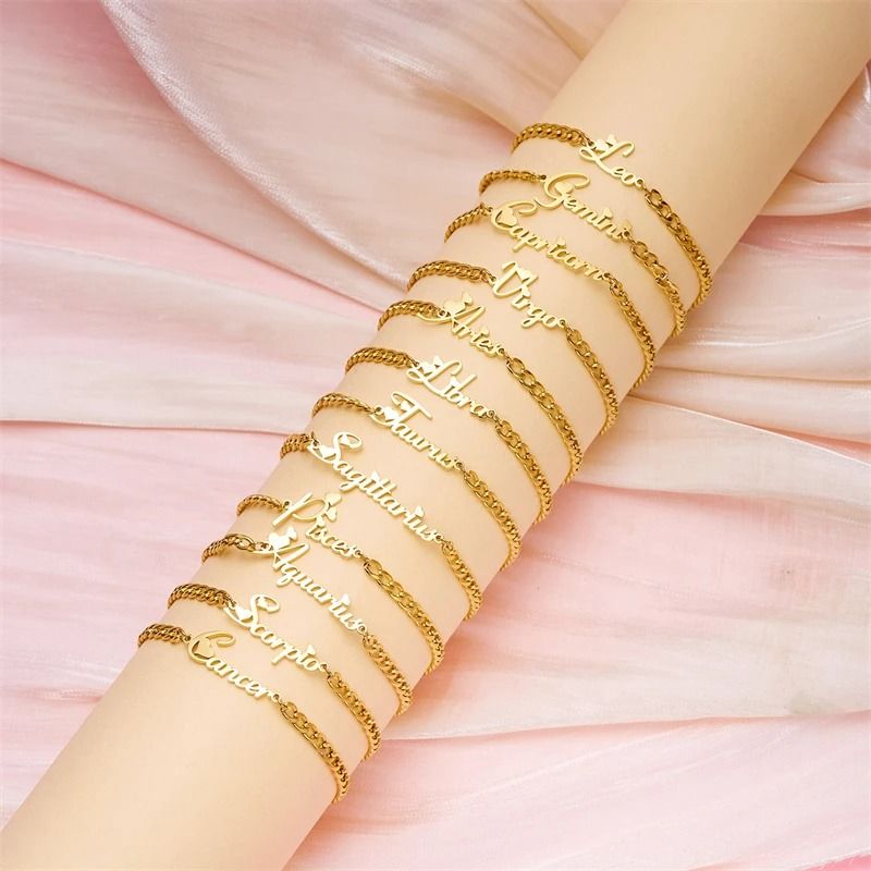 Gourmette Zodiaque Scorpion - Bijou Ecriture "Eros"