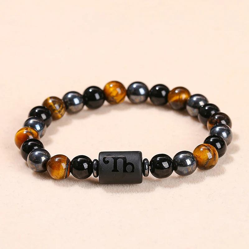 Bracelet Astro Cancer - Pierre d'Hématite "Atlas"