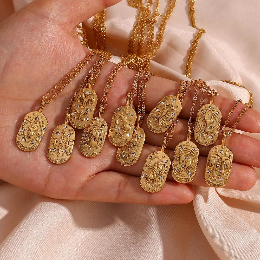 Pendentif Signe Astro Balance - Collier Ecriture "Ceres"