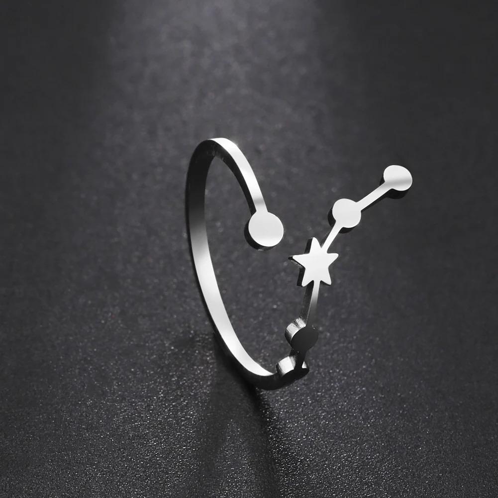Bague Constellation Astrologique Cancer "Cassiopeia"