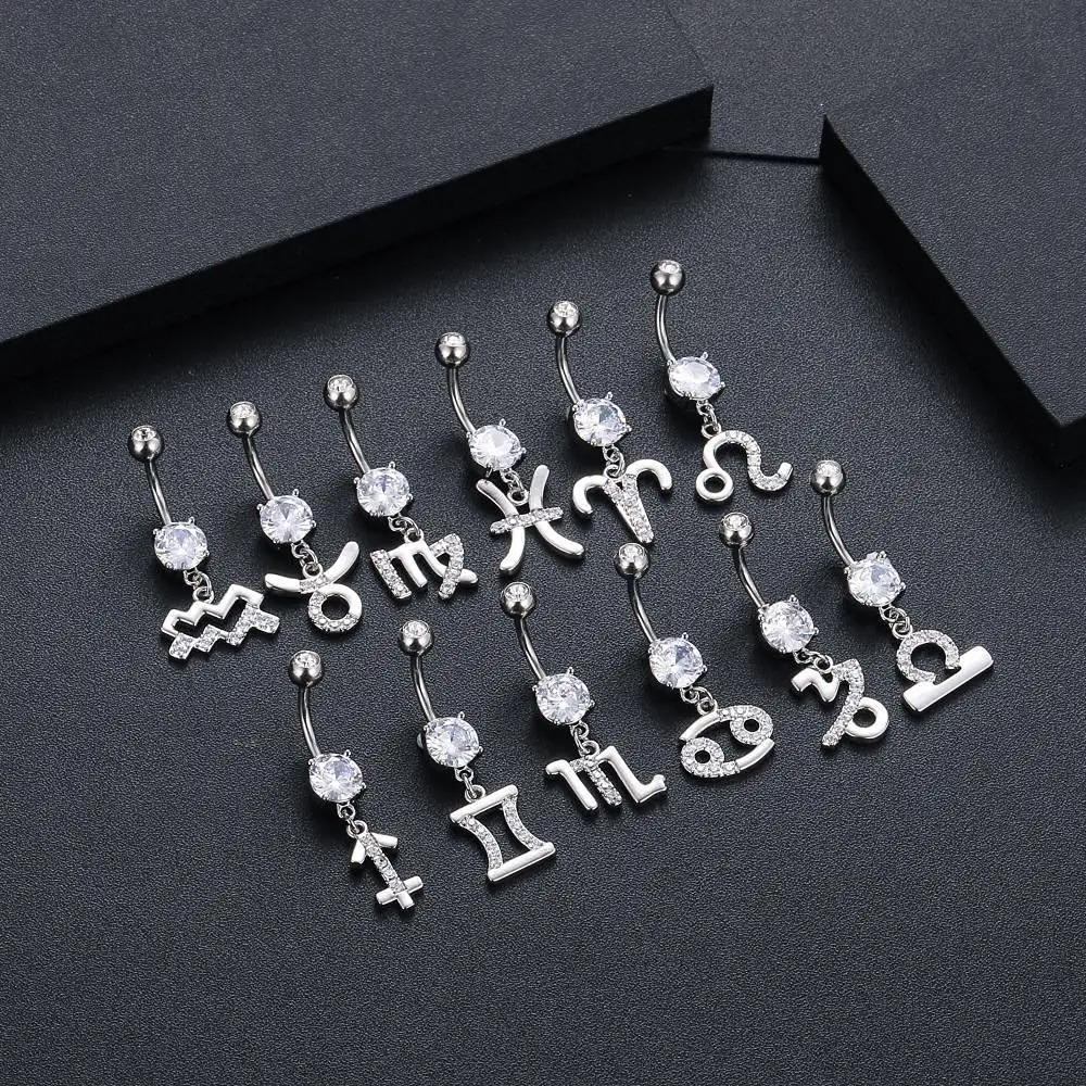 Piercing Nombril Signe Astrologique Cancer "Aphrodite"