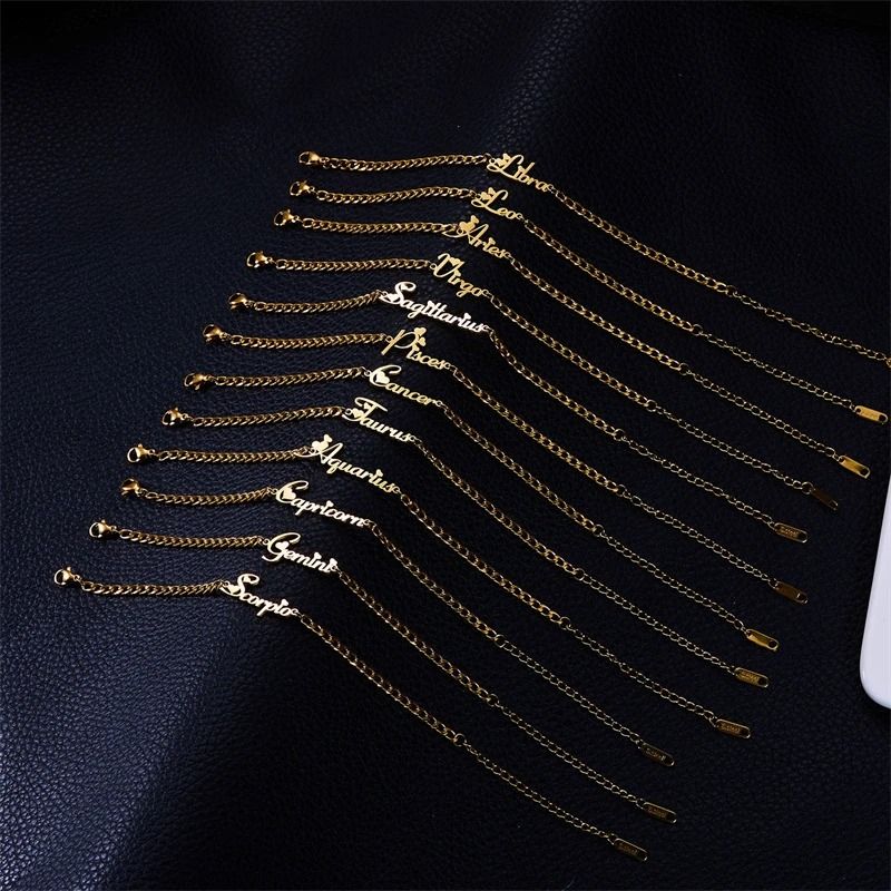 Gourmette Zodiaque Scorpion - Bijou Ecriture "Eros"