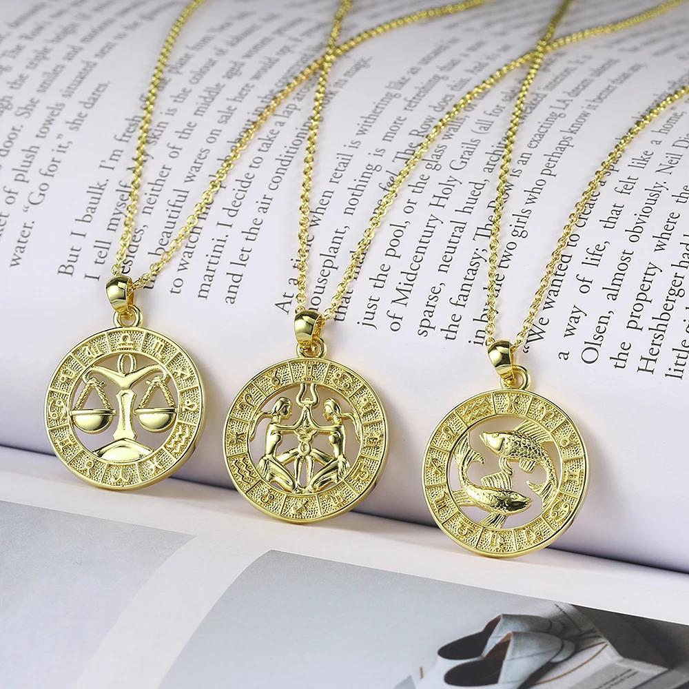 Collier Astro Balance - Pendentif Cuivre "Aeolus"
