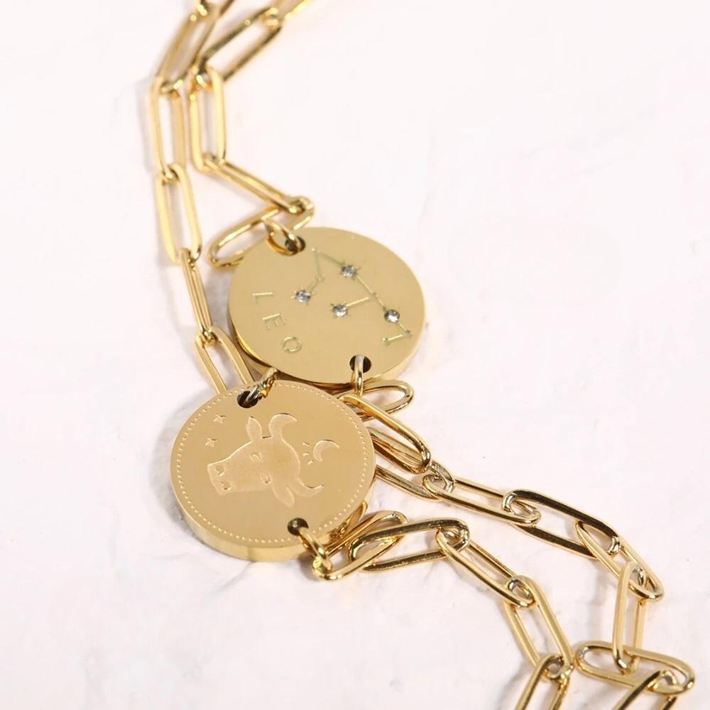 Bracelet Signe Astro Scorpion - Bijou Constellation "Rhea"