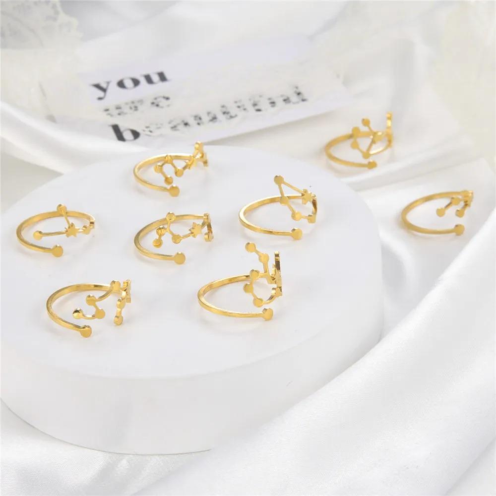 Bague Constellation Astrologique Cancer "Cassiopeia"