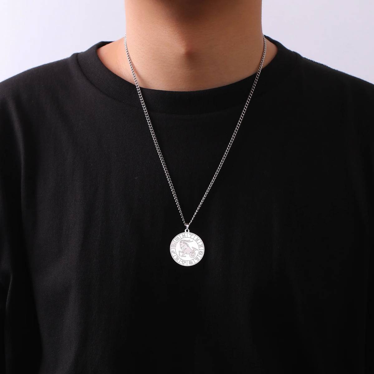 Collier Signe du Zodiaque Balance - Pendentif Cadran "Eldorado"