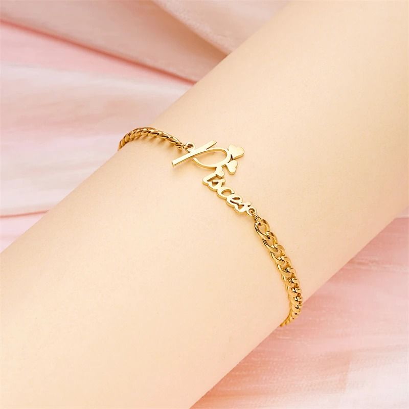 Gourmette Zodiaque Poissons - Bijou Ecriture "Eros"