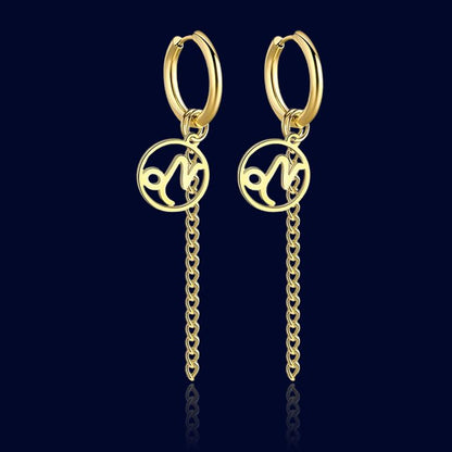 Boucles d'oreilles Titania Capricorne