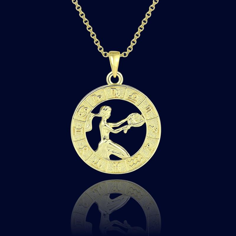 Collier Astro Vierge - Pendentif Cuivre "Aeolus"