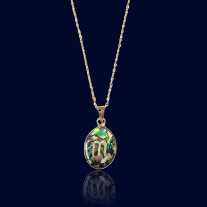 Pendentif Zodiaque Scorpion - Pierre de Nacre "Orion"