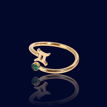 Bague Astro Pierre Gémeaux "Hecate"